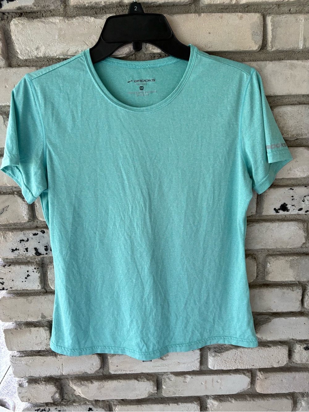 Brooks Women's Short-Sleeve Tee shirt  in Aqua